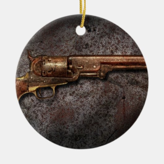 Gewehr - Kaliber-Revolver des Modell-1851 - 6 Keramikornament (Vorne)