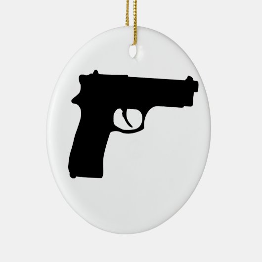 Gewehr Keramik Ornament (Rechts)