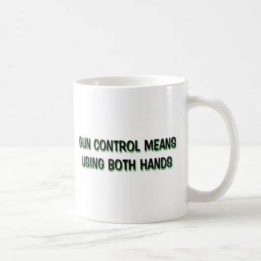 GEWEHR-KONTROLLE KAFFEETASSE (Rechts)