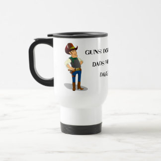 Gewehr-Kontrollen-Debatten-Reise-Tasse Reisebecher