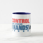 Gewehr-Kontrollen-Durchschnitte unter Verwendung Tasse (Zentrum)