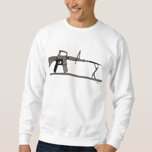 Gewehr-Kontrollensweatshirt Sweatshirt (Vorderseite)
