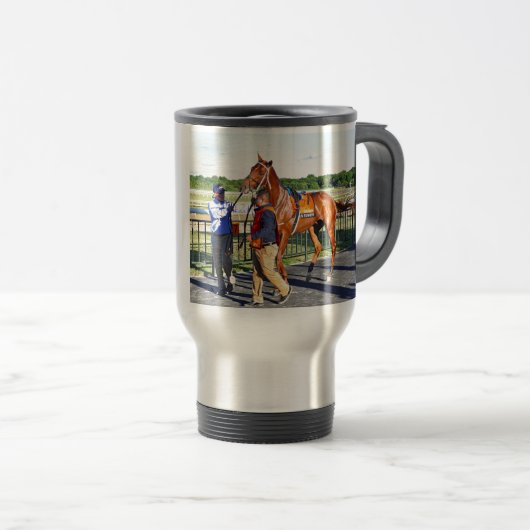 Gewehr-Läufer Reisebecher (VorderseiteRechts)