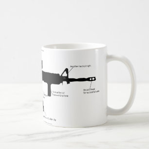 Gewehr M15ak57 Kaffeetasse