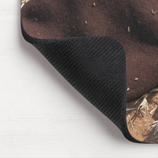 Gewehr, militärische Abdeckung und Kantine Mousepad (Ecke)