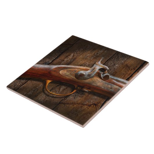 Gewehr - Muskete - London-Waffenkammer Fliese (Seite)