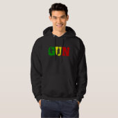 GEWEHR RASTA HOODIE (Vorne ganz)
