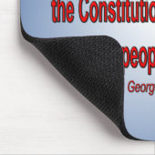 Gewehr-Rechte - George Washington Mousepad (Ecke)