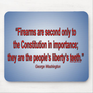 Gewehr-Rechte - George Washington Mousepad