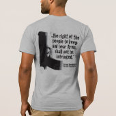 Gewehr-Rechte T-Shirt (Rückseite)