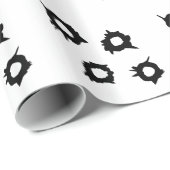 Gewehr-Schuss Geschenkpapier (Rolleneckpunkt)