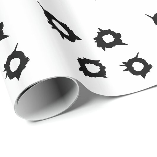 Gewehr-Schuss Geschenkpapier (Rolleneckpunkt)