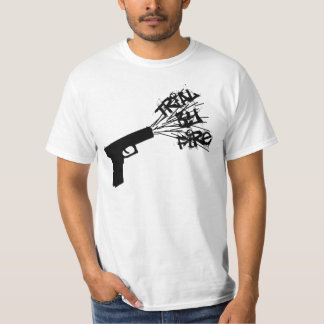 Gewehr-Shirt - Weiß T-Shirt
