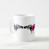 Gewehr-Tasse Kaffeetasse (Vorderseite Links)