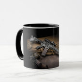 Gewehr-Tasse Tasse (Vorderseite Links)