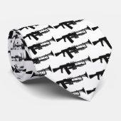 Gewehr-Trompete-Krawatte Krawatte (Gerollt)