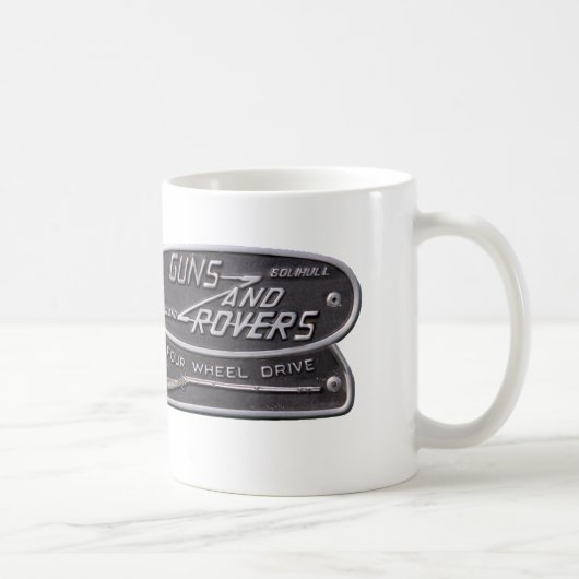 Gewehr-und Vagabund-Forum-Abzeichen Kaffeetasse (Rechts)