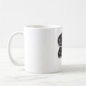 Gewehr-und Vagabund-Rot Rover Kaffeetasse (Links)