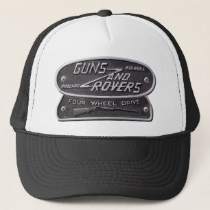Gewehr-und Vagabund-Schrotflinte-Logo Truckerkappe