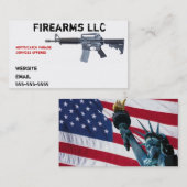 Gewehr-Visitenkarte Visitenkarte (Vorne/Hinten)