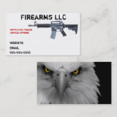 Gewehr-Visitenkarte Visitenkarte (Vorne/Hinten)