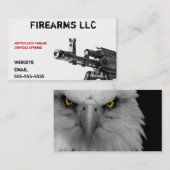 Gewehr-Visitenkarte Visitenkarte (Vorne/Hinten)