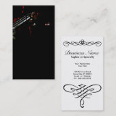 Gewehr zu Ihrem Kopf Visitenkarte (Vorne/Hinten)