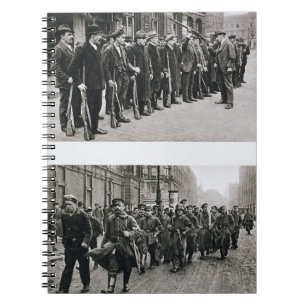 Gewehrbohrgerät des Spartacists (Spitzen) Notizblock