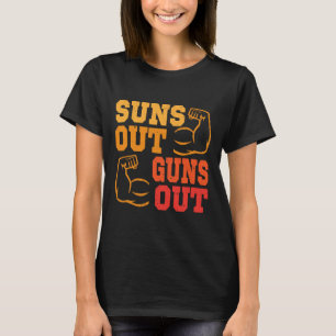 Gewehre aus der Bodybuilding Muskeln abwiegen T-Shirt