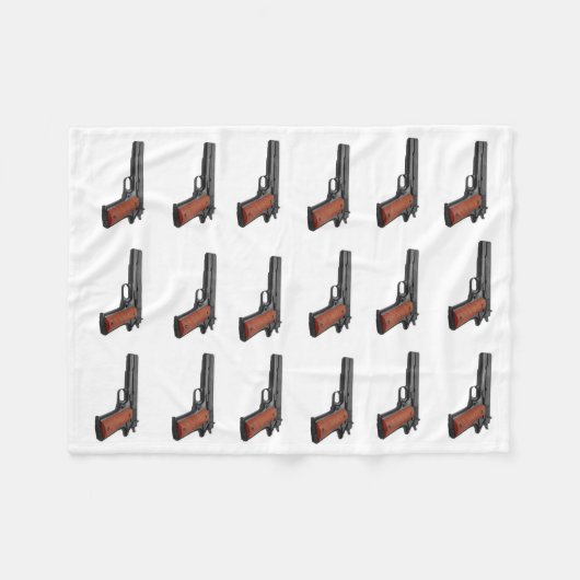 GEWEHRE FLEECEDECKE (Vorderseite (Horizontal))