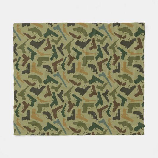 Gewehre Fleecedecke (Vorderseite (Horizontal))