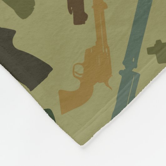 Gewehre Fleecedecke (Ecke)