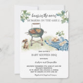 Gewehre in den Ofenburgern am Grill Einladung (Vorderseite)