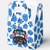 Gewehre oder Rose Geschlecht zeigen rosa/blaue Bab Geschenkschachtel (Offen)