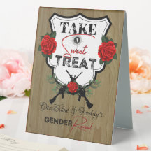 Gewehre oder Rose Geschlechtsspezifische Babydusch