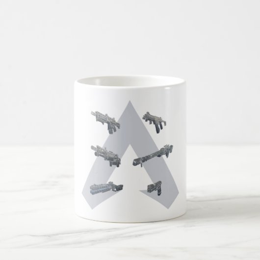 Gewehre - Spitzen-Legenden Kaffeetasse (Mittel)