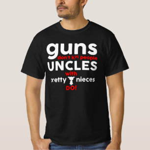Gewehre töten Menschen, wenn sie Waffen abwehren T-Shirt