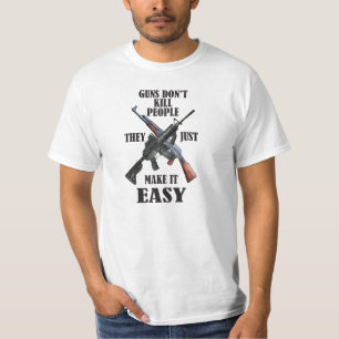Gewehre töten nicht Leute T-Shirt