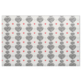 Gewehre und Herzen Stoff (Fat Quarter (45,7 x 55,9 cm))