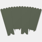 Gewehrgrün einfarbig geschenkschachtel (Ungeklappt)