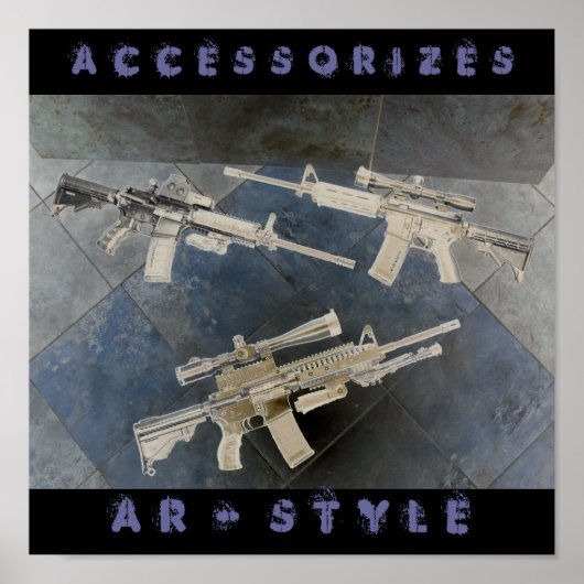 Gewehrsammlung 097, A C C E S S O R I ... Poster (Vorne)