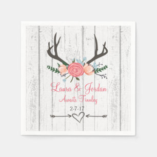 Geweih-Babyparty-Servietten Serviette