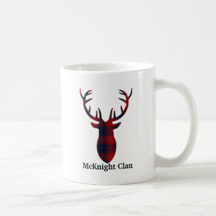 "Geweihe" McKnight Clantartan-Tasse Kaffeetasse