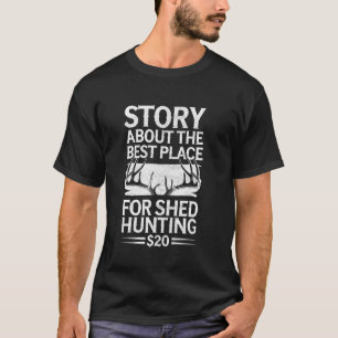 Geweihjagd Schuppen Sammler Geweih Jagd T-Shirt