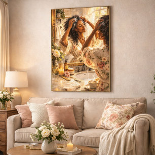 Geweihte Einsamkeit: Heilige Stille mit Gott Leinwanddruck