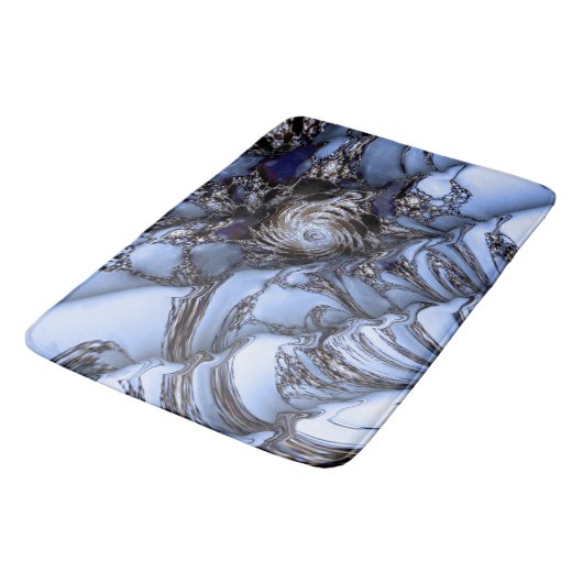 Gewellt Badematte (Schrägansicht)