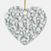 GEWELLTE DIABETES-BÄNDER KERAMIKORNAMENT (Hinten)