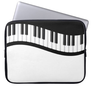 Gewellte Klavier-Tastatur-Elektronik-Tasche Laptopschutzhülle