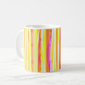 Gewellte Linien Kaffeetasse (Vorderseite Links)