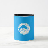 Gewellte Wellen Tasse (Zentrum)